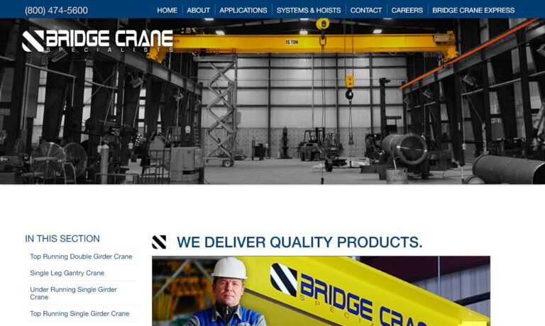Bridge Crane Specialists, Ltd.