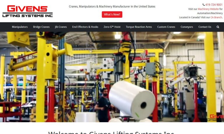 Givens Lifting Systems, Inc.