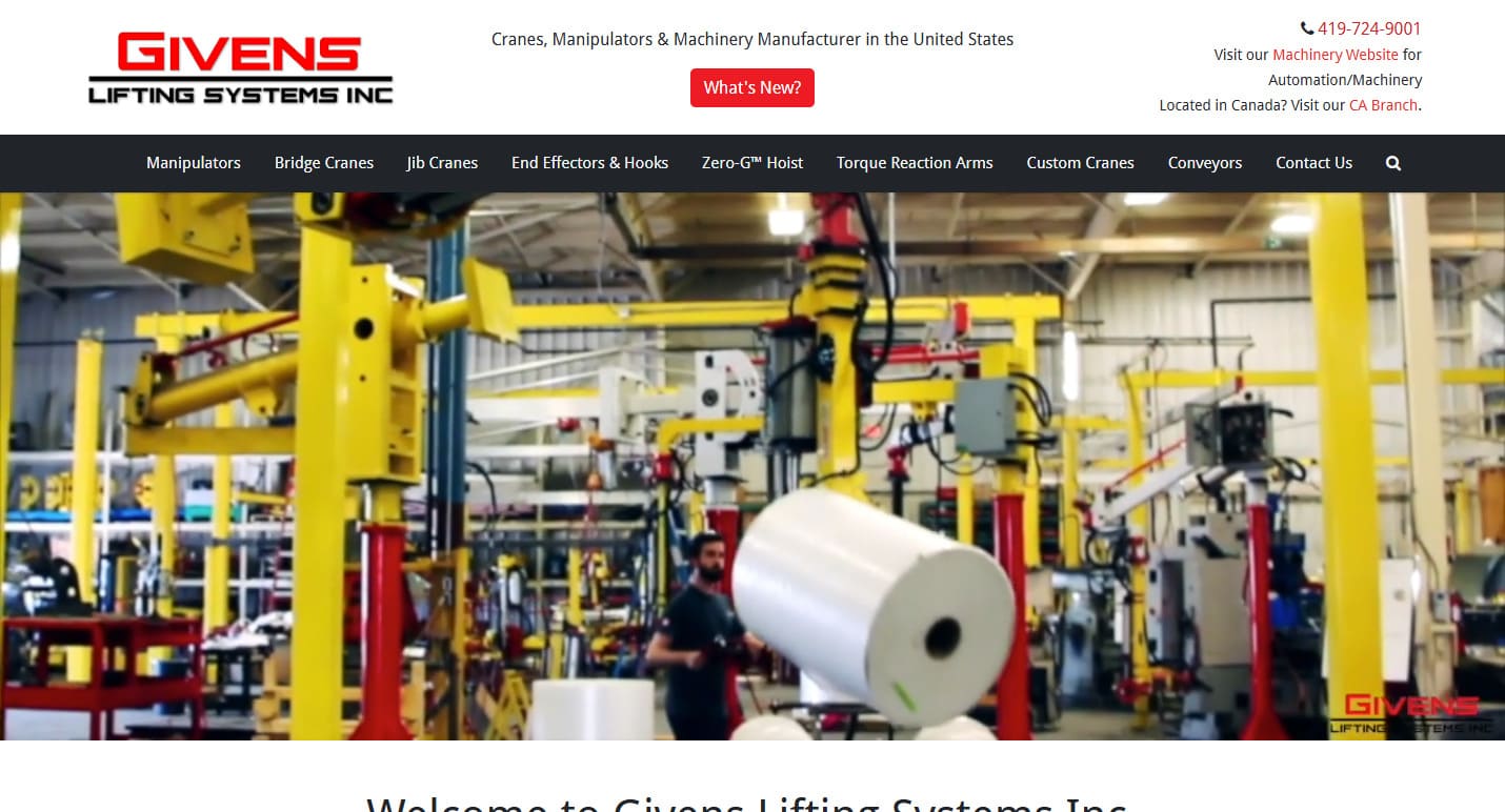 Givens Lifting Systems, Inc.